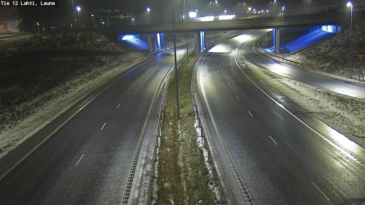 Weather Camera Image Väg 12 Lahtis, Laune, Lahti, Päijät-Häme