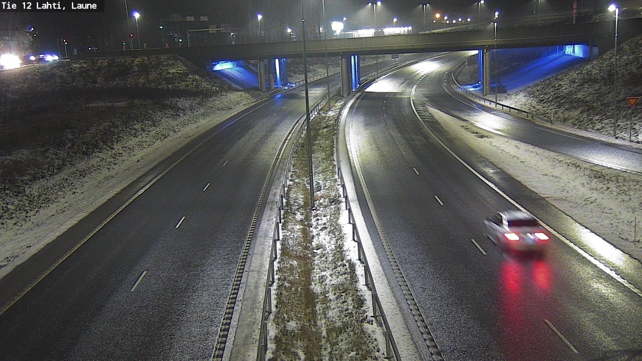 Weather Camera Image Väg 12 Lahtis, Laune, Lahti, Päijät-Häme