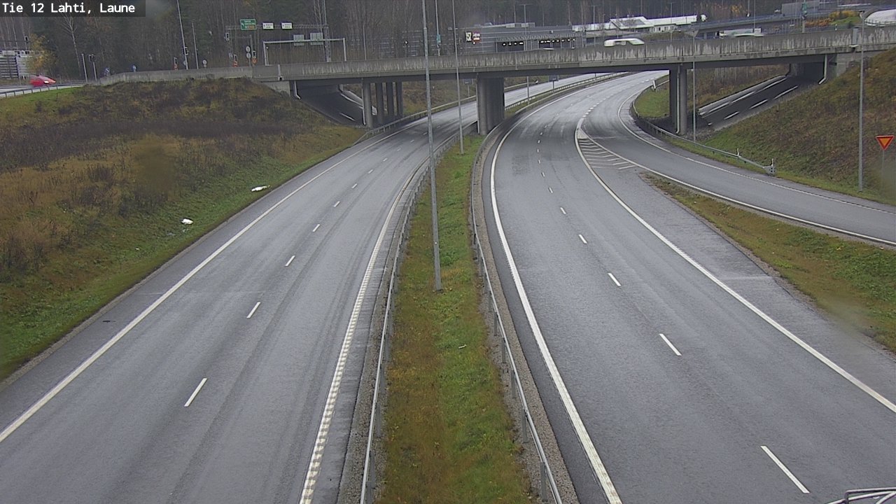 Weather Camera Image Väg 12 Lahtis, Laune, Lahti, Päijät-Häme