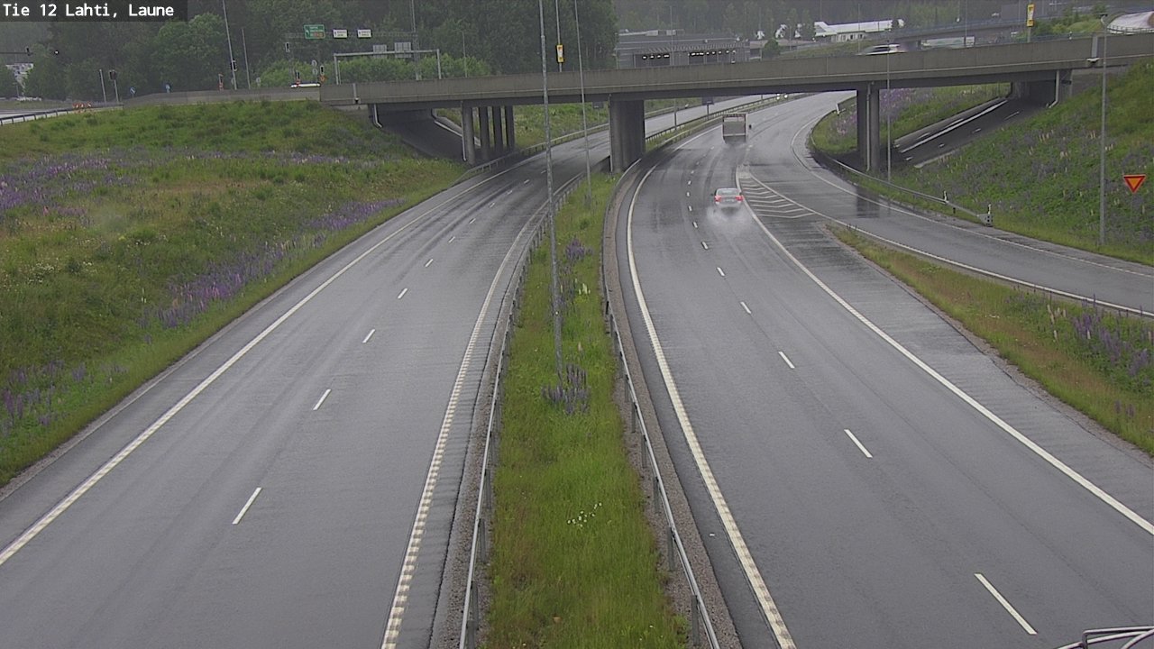 Weather Camera Image Väg 12 Lahtis, Laune, Lahti, Päijät-Häme