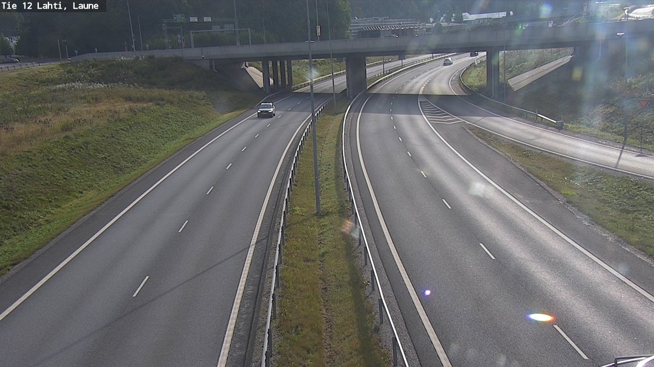 Weather Camera Image Road 12 Lahti, Laune, Lahti, Päijät-Häme