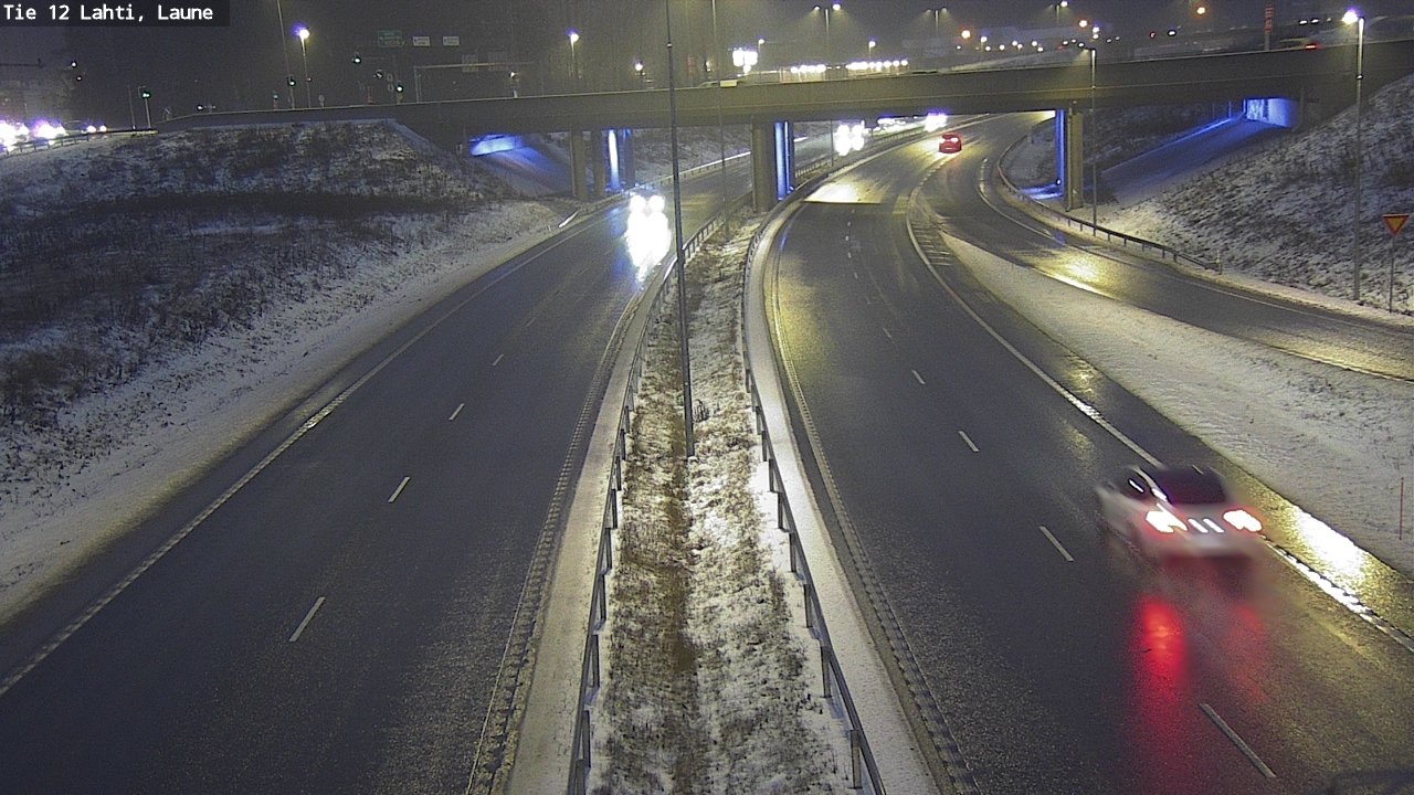 Weather Camera Image Väg 12 Lahtis, Laune, Lahti, Päijät-Häme