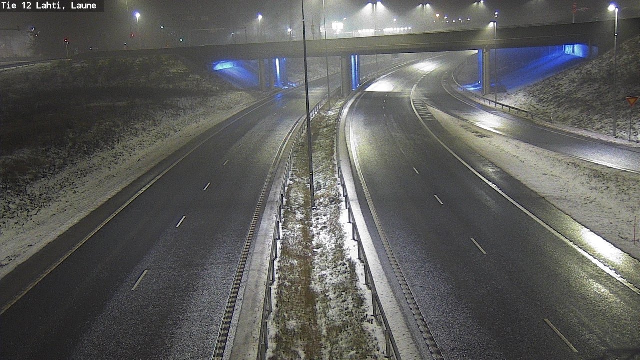 Weather Camera Image Väg 12 Lahtis, Laune, Lahti, Päijät-Häme