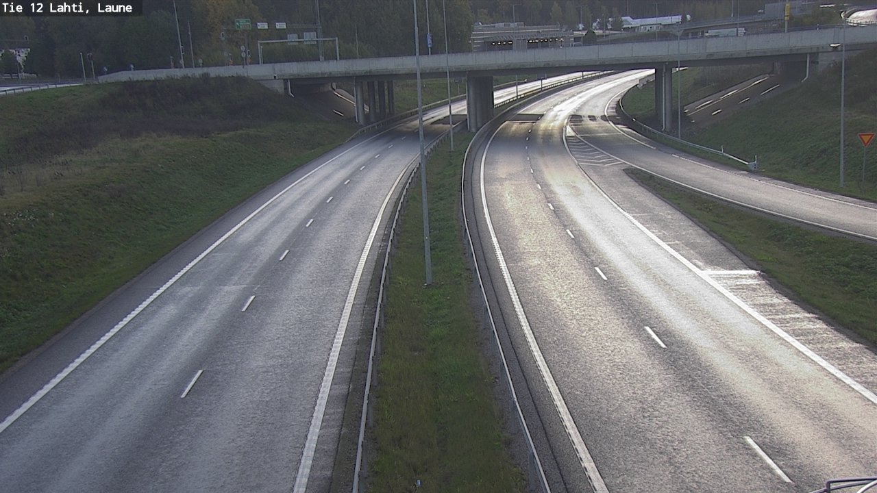 Weather Camera Image Väg 12 Lahtis, Laune, Lahti, Päijät-Häme