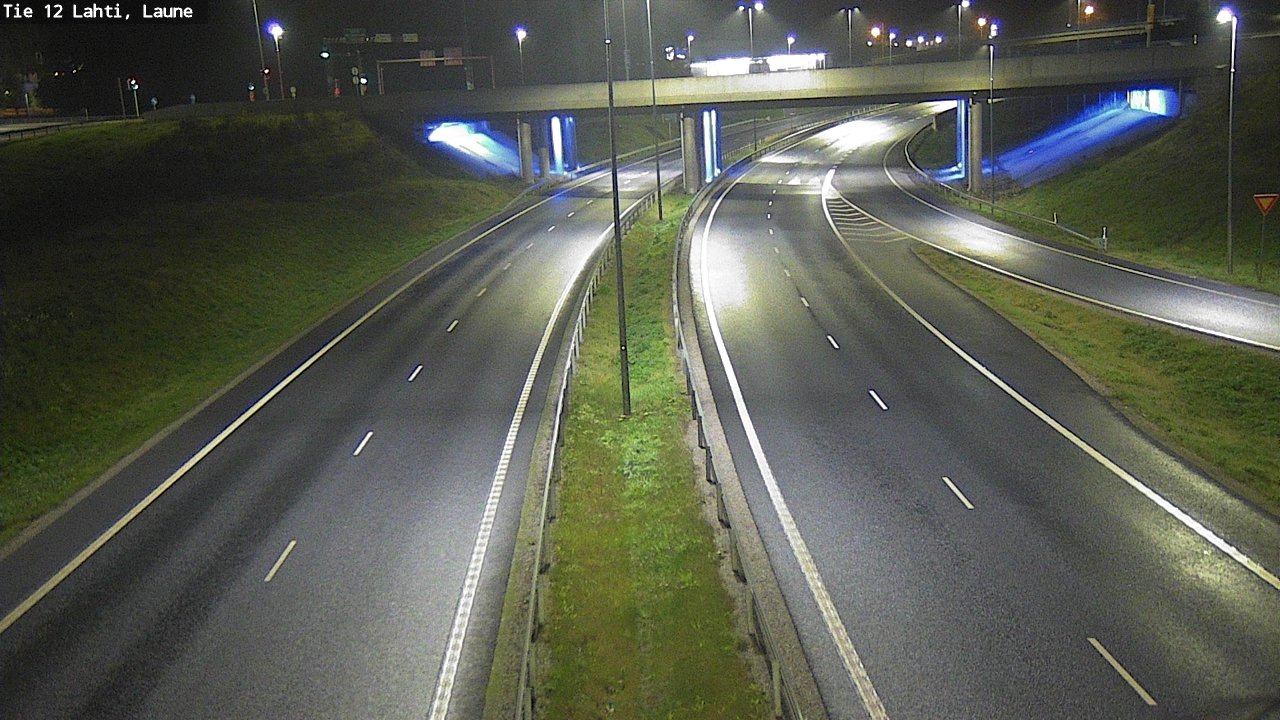 Weather Camera Image Väg 12 Lahtis, Laune, Lahti, Päijät-Häme