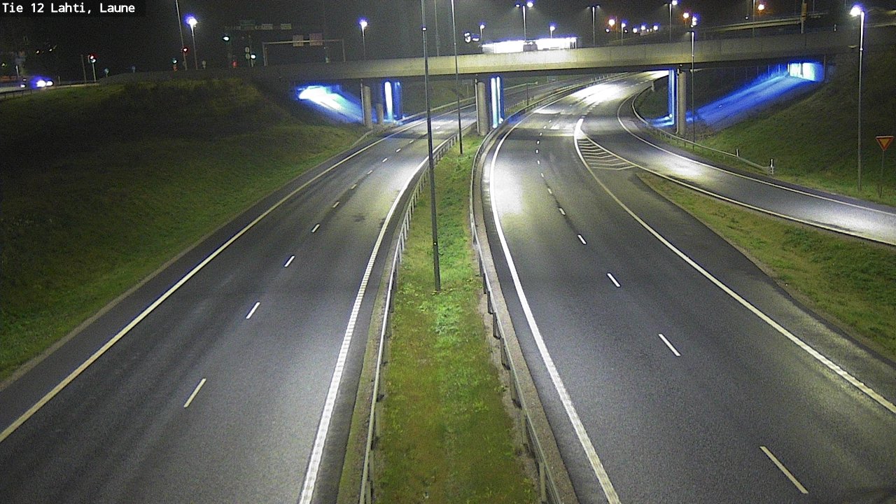 Weather Camera Image Väg 12 Lahtis, Laune, Lahti, Päijät-Häme