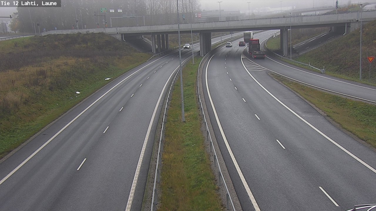 Kelikamerat Kuva Tie 12 Lahti, Laune, Lahti, Päijät-Häme