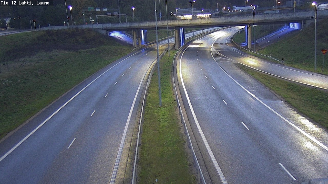 Weather Camera Image Väg 12 Lahtis, Laune, Lahti, Päijät-Häme
