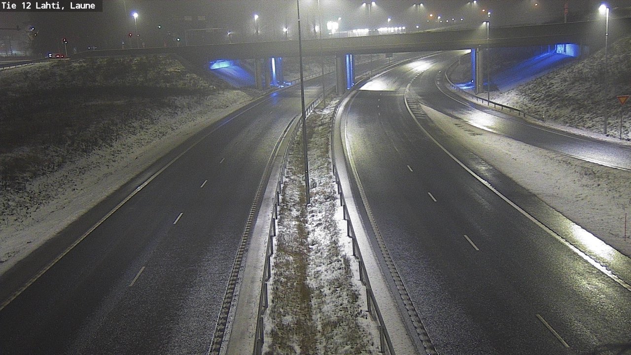 Weather Camera Image Väg 12 Lahtis, Laune, Lahti, Päijät-Häme