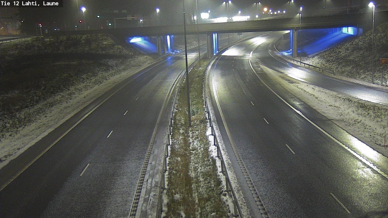 Weather Camera Image Väg 12 Lahtis, Laune, Lahti, Päijät-Häme