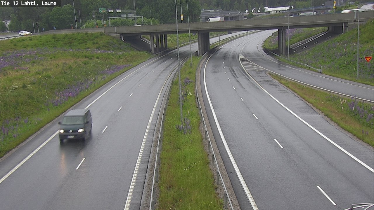 Weather Camera Image Väg 12 Lahtis, Laune, Lahti, Päijät-Häme