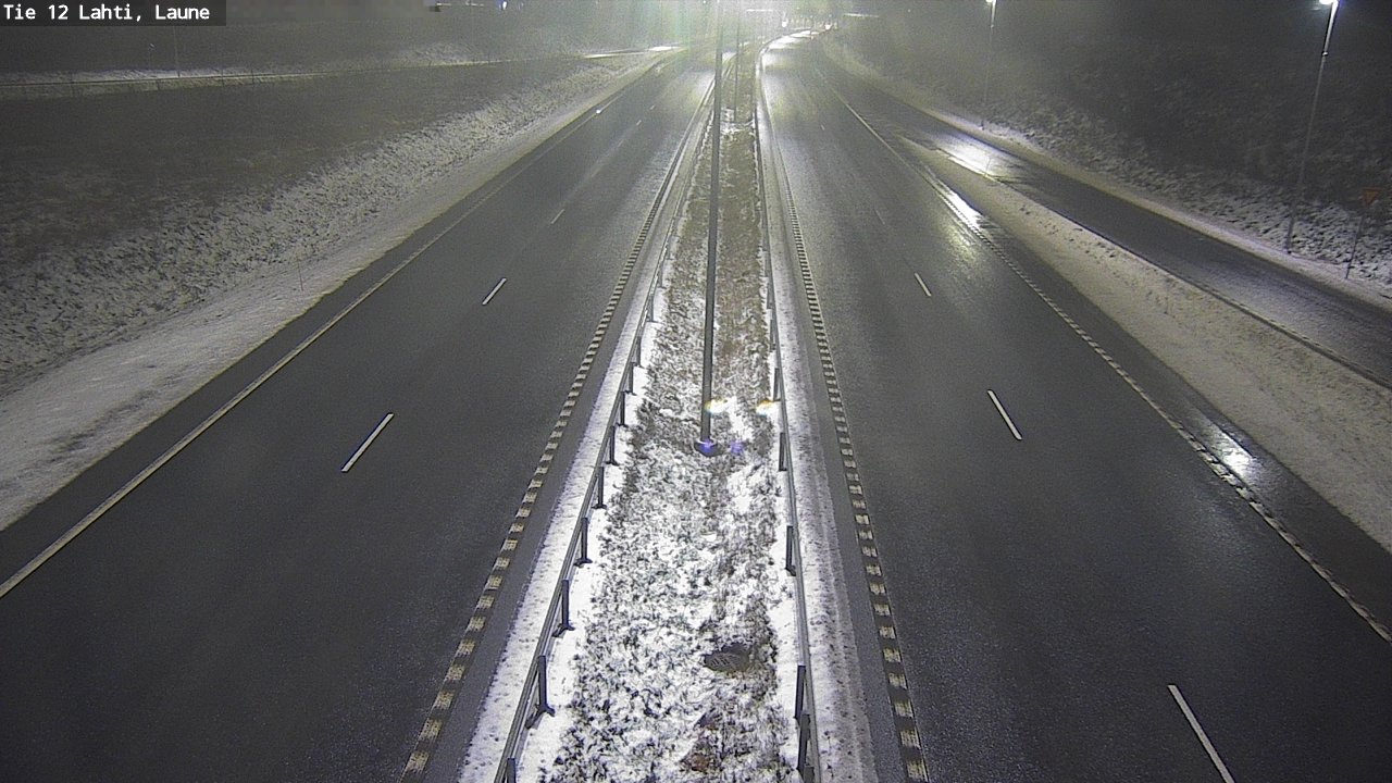 Weather Camera Image Väg 12 Lahtis, Laune, Lahti, Päijät-Häme