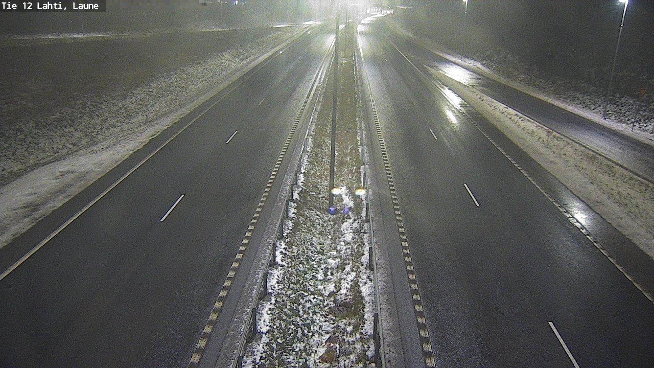 Weather Camera Image Väg 12 Lahtis, Laune, Lahti, Päijät-Häme