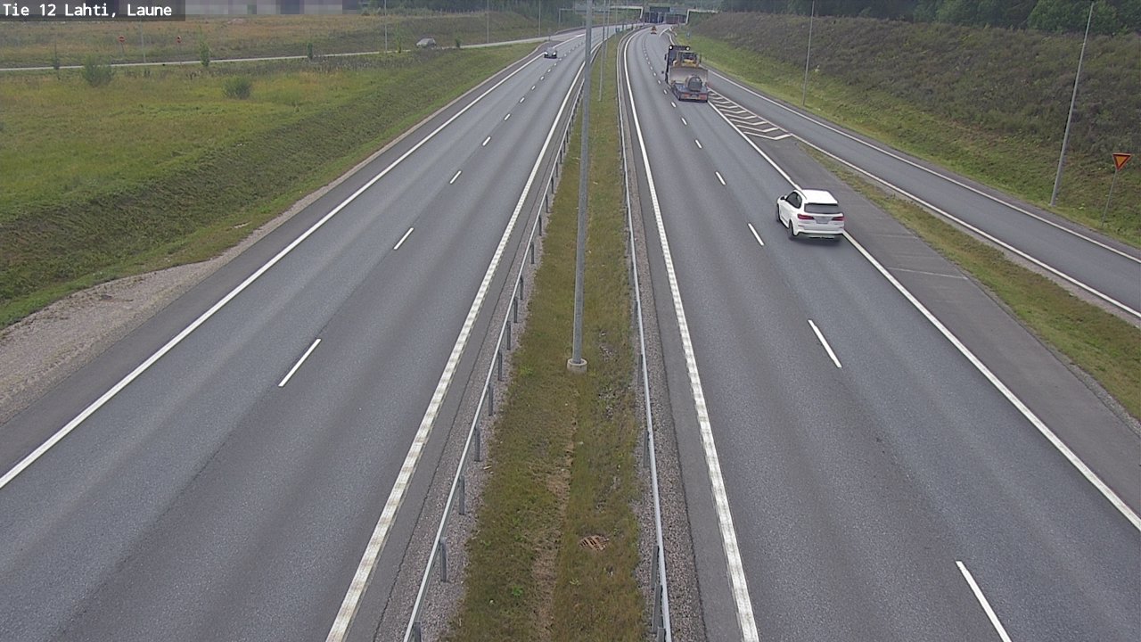 Weather Camera Image Road 12 Lahti, Laune, Lahti, Päijät-Häme
