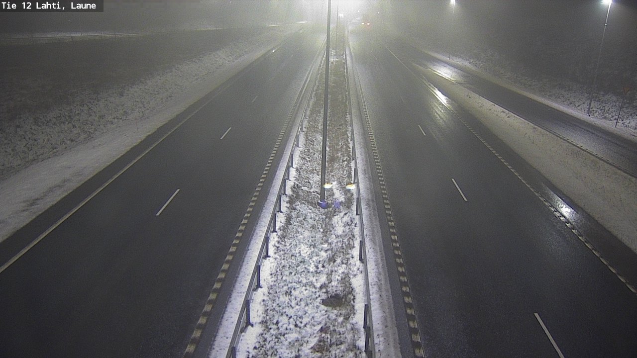 Weather Camera Image Väg 12 Lahtis, Laune, Lahti, Päijät-Häme
