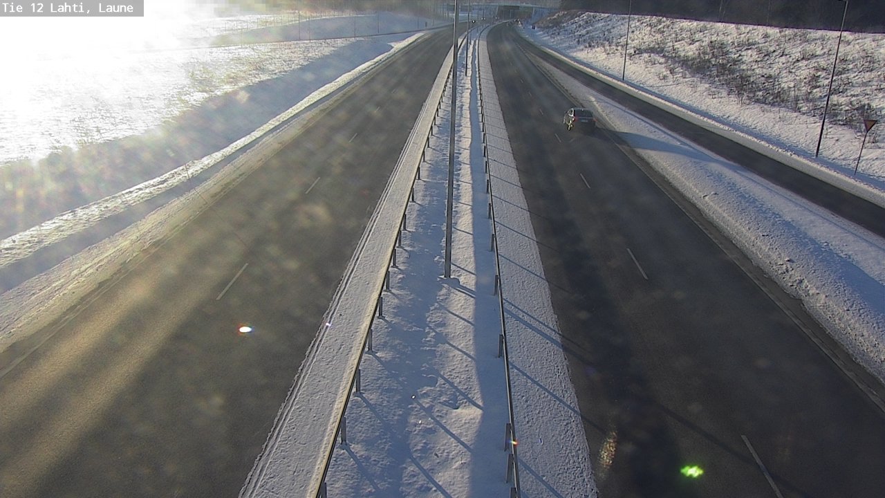 Weather Camera Image Road 12 Lahti, Laune, Lahti, Päijät-Häme