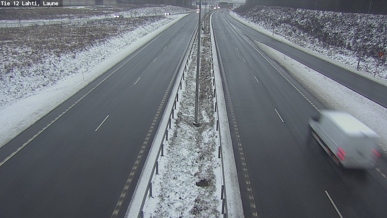 Weather Camera Image Väg 12 Lahtis, Laune, Lahti, Päijät-Häme