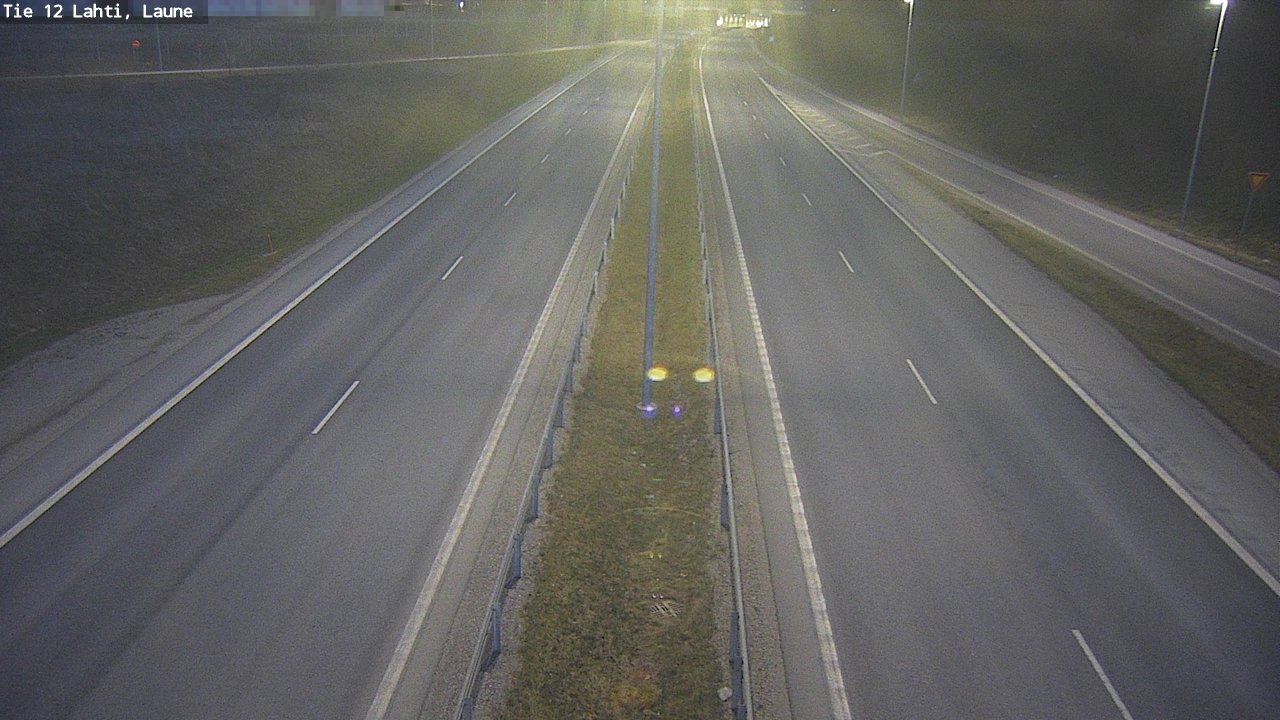 Weather Camera Image Väg 12 Lahtis, Laune, Lahti, Päijät-Häme