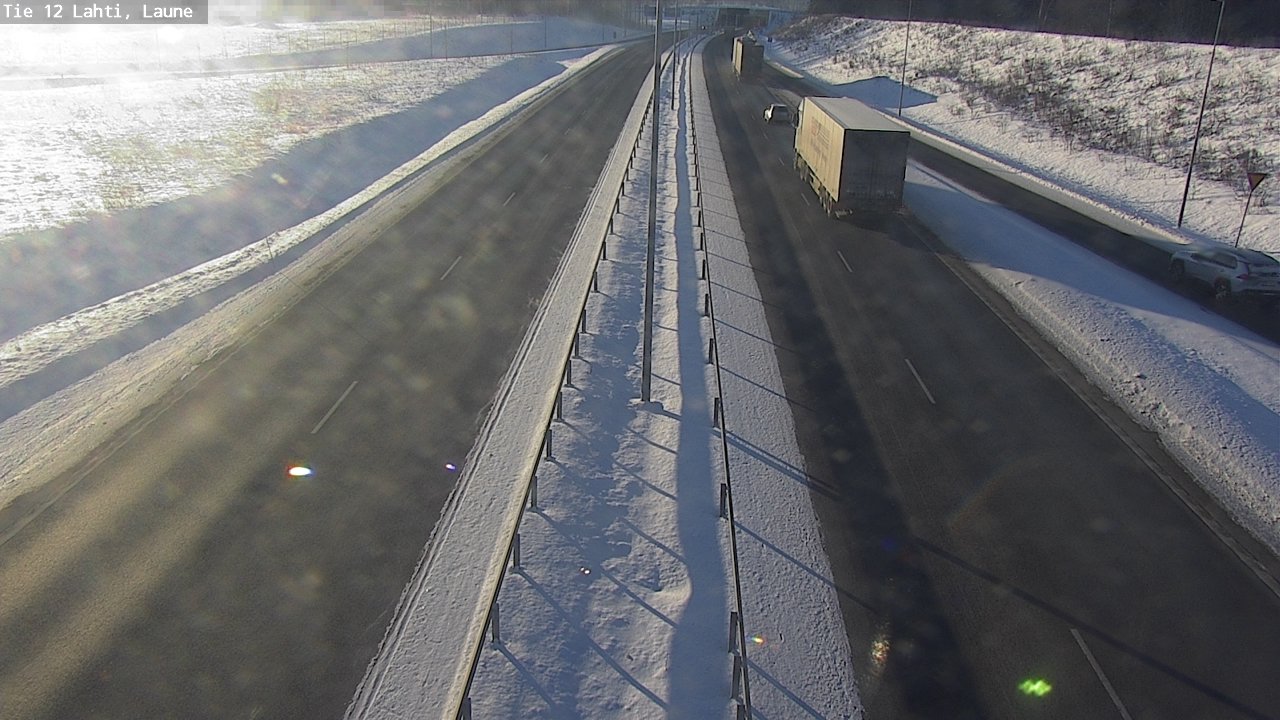 Weather Camera Image Road 12 Lahti, Laune, Lahti, Päijät-Häme