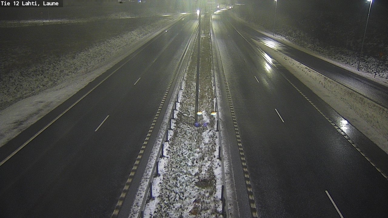 Weather Camera Image Väg 12 Lahtis, Laune, Lahti, Päijät-Häme