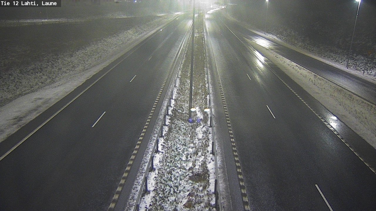 Weather Camera Image Väg 12 Lahtis, Laune, Lahti, Päijät-Häme