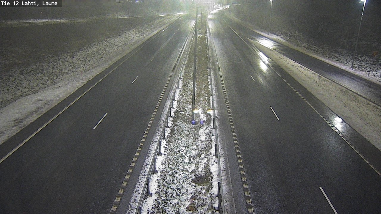 Weather Camera Image Väg 12 Lahtis, Laune, Lahti, Päijät-Häme