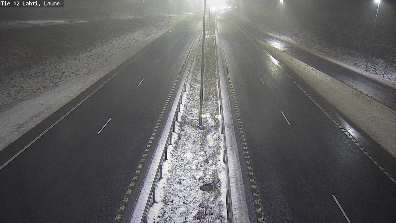 Weather Camera Image Väg 12 Lahtis, Laune, Lahti, Päijät-Häme