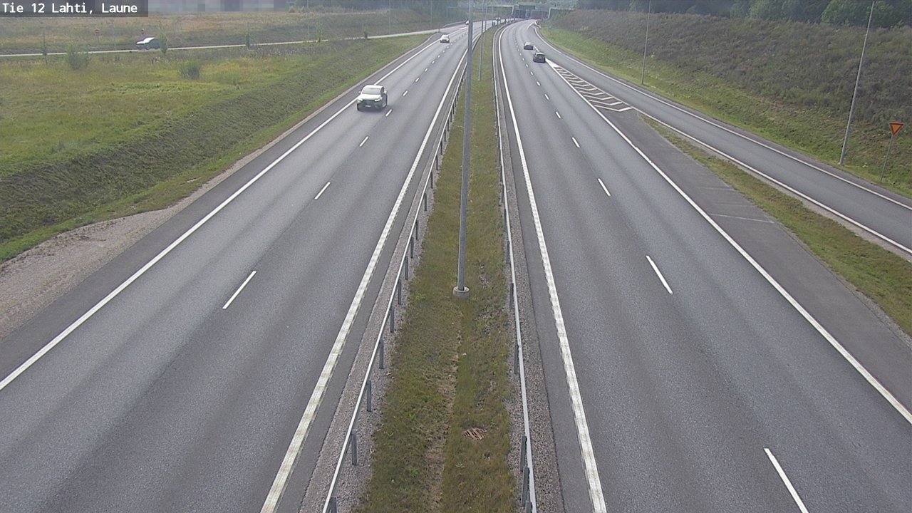 Weather Camera Image Road 12 Lahti, Laune, Lahti, Päijät-Häme