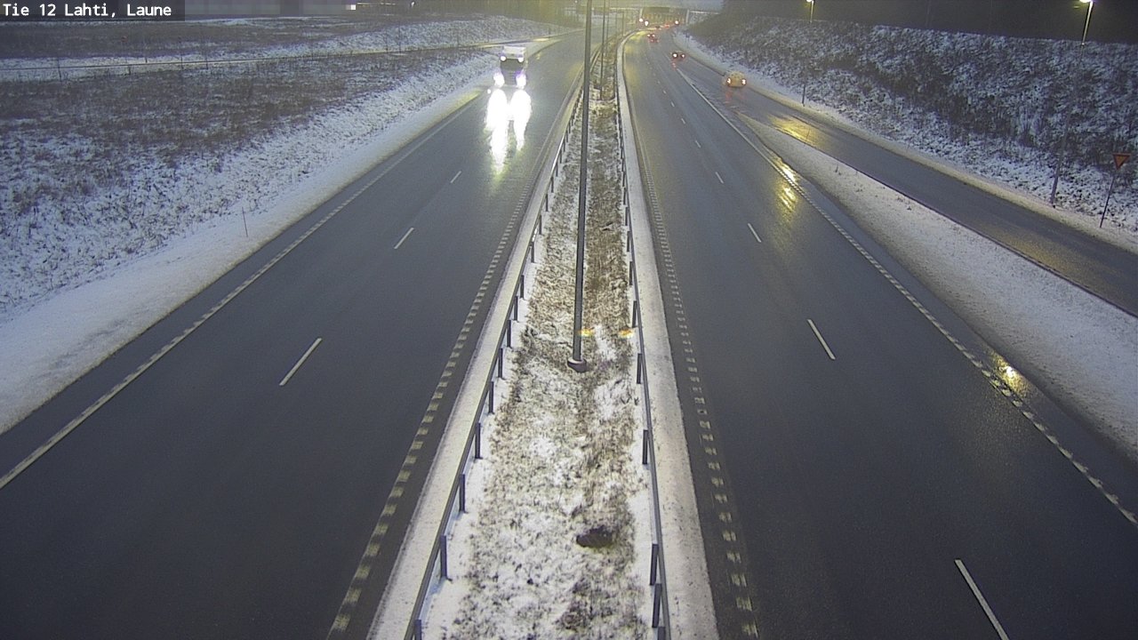 Weather Camera Image Väg 12 Lahtis, Laune, Lahti, Päijät-Häme