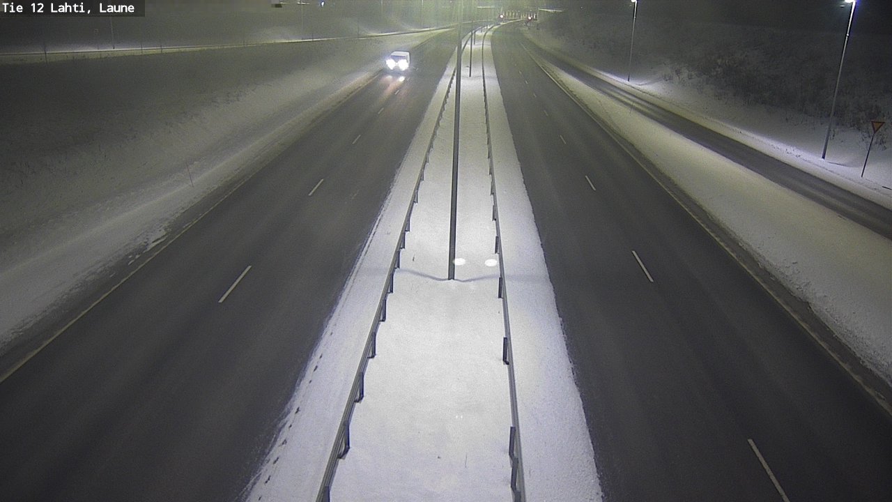 Weather Camera Image Road 12 Lahti, Laune, Lahti, Päijät-Häme