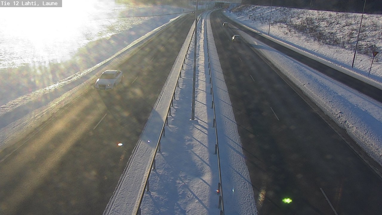 Weather Camera Image Road 12 Lahti, Laune, Lahti, Päijät-Häme