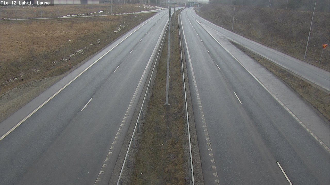Weather Camera Image Väg 12 Lahtis, Laune, Lahti, Päijät-Häme
