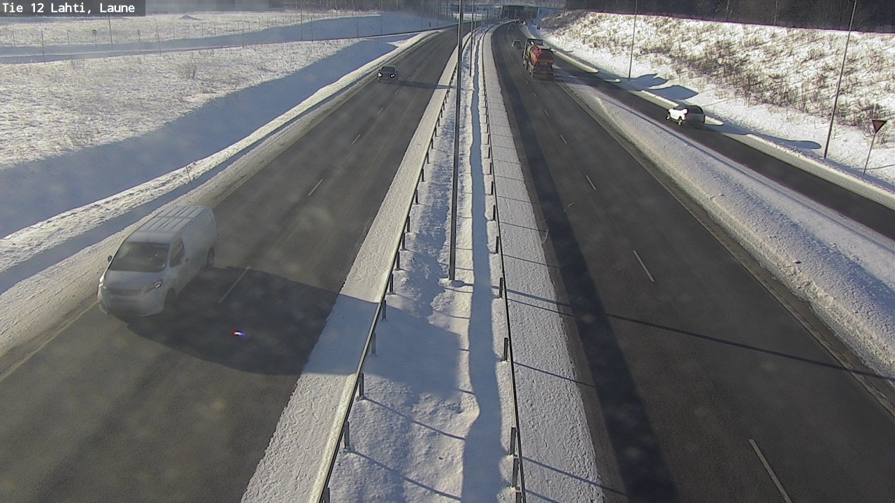Weather Camera Image Väg 12 Lahtis, Laune, Lahti, Päijät-Häme