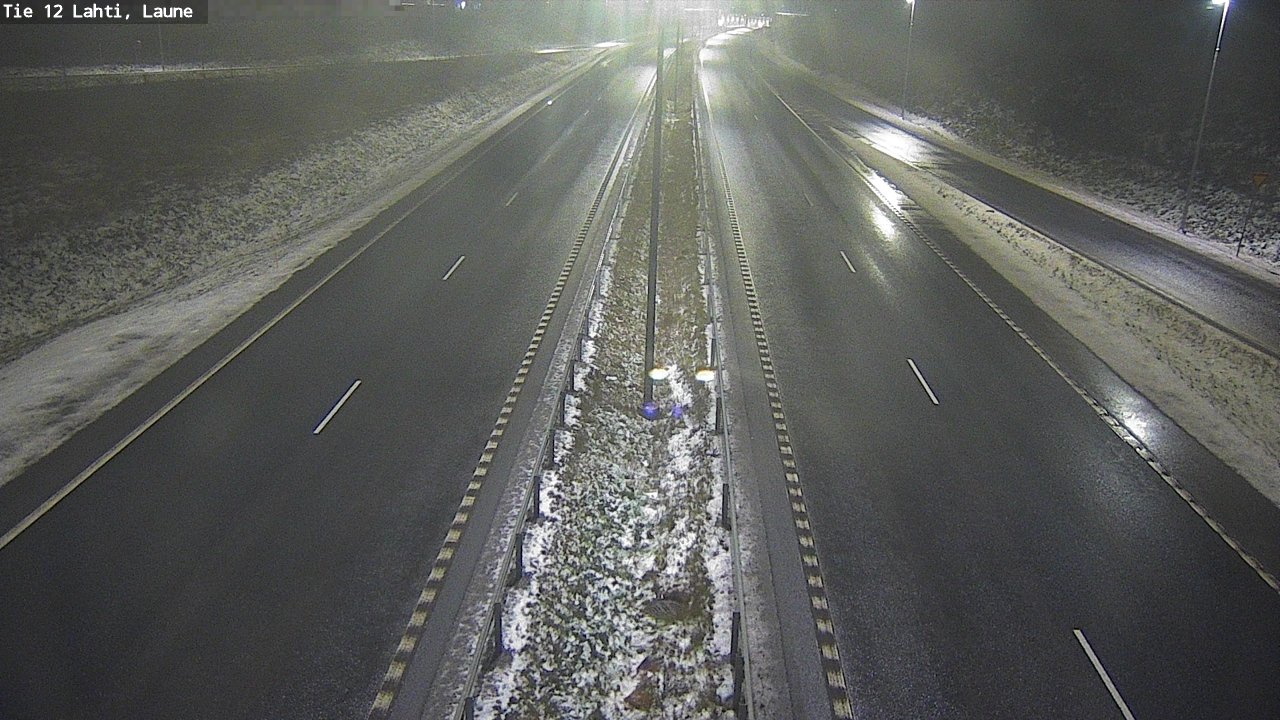 Weather Camera Image Väg 12 Lahtis, Laune, Lahti, Päijät-Häme
