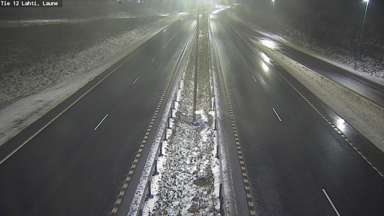 Weather Camera Image Väg 12 Lahtis, Laune, Lahti, Päijät-Häme