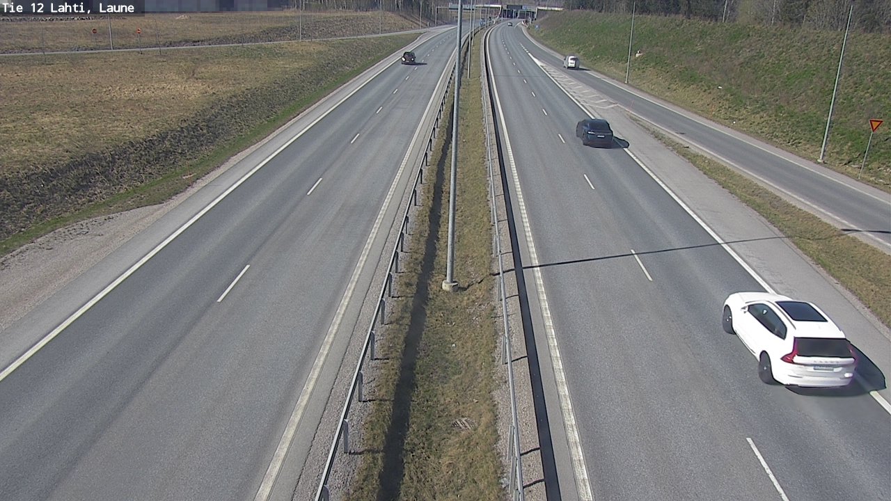 Weather Camera Image Road 12 Lahti, Laune, Lahti, Päijät-Häme