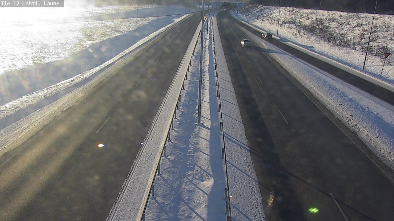 Weather Camera Image Road 12 Lahti, Laune, Lahti, Päijät-Häme