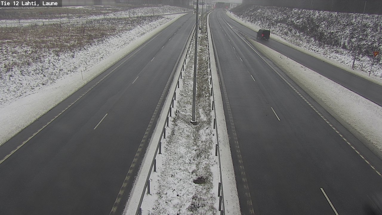 Weather Camera Image Väg 12 Lahtis, Laune, Lahti, Päijät-Häme