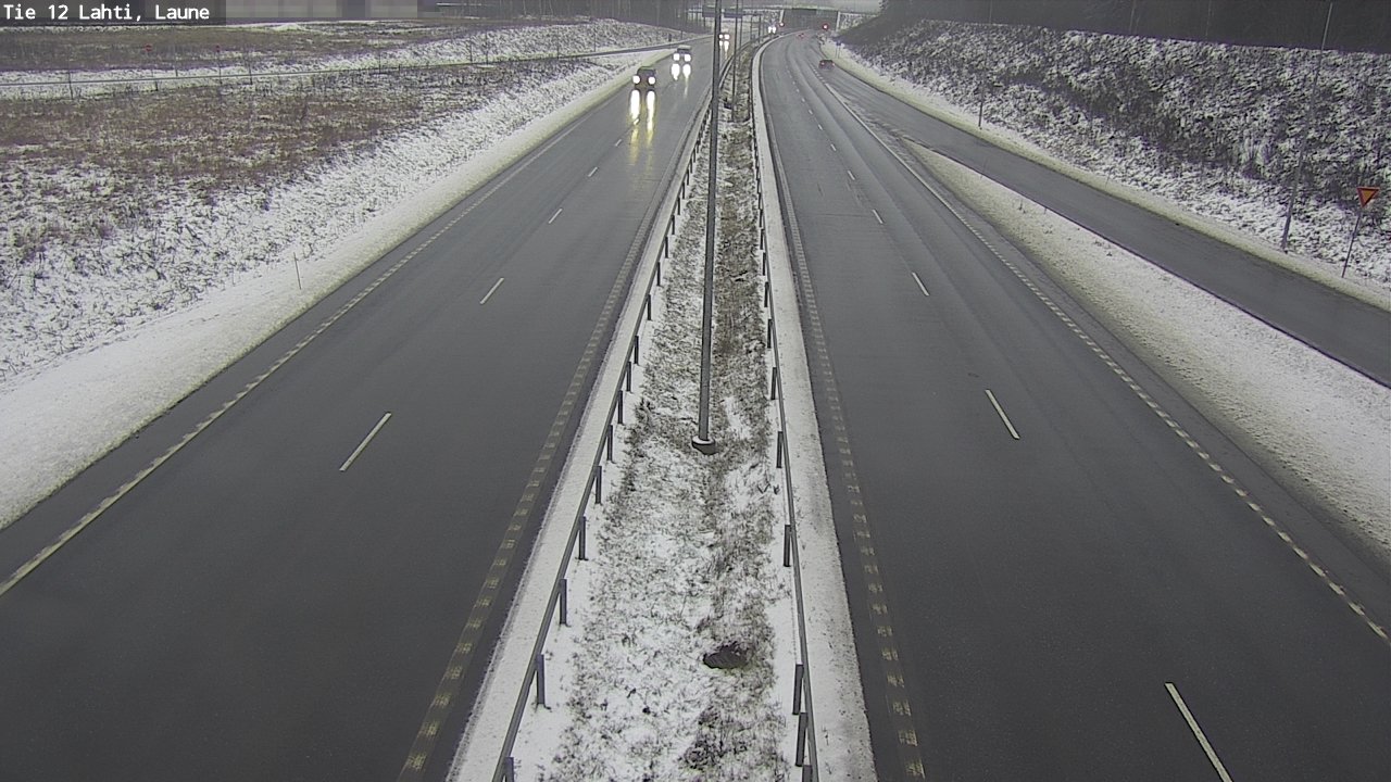 Weather Camera Image Väg 12 Lahtis, Laune, Lahti, Päijät-Häme
