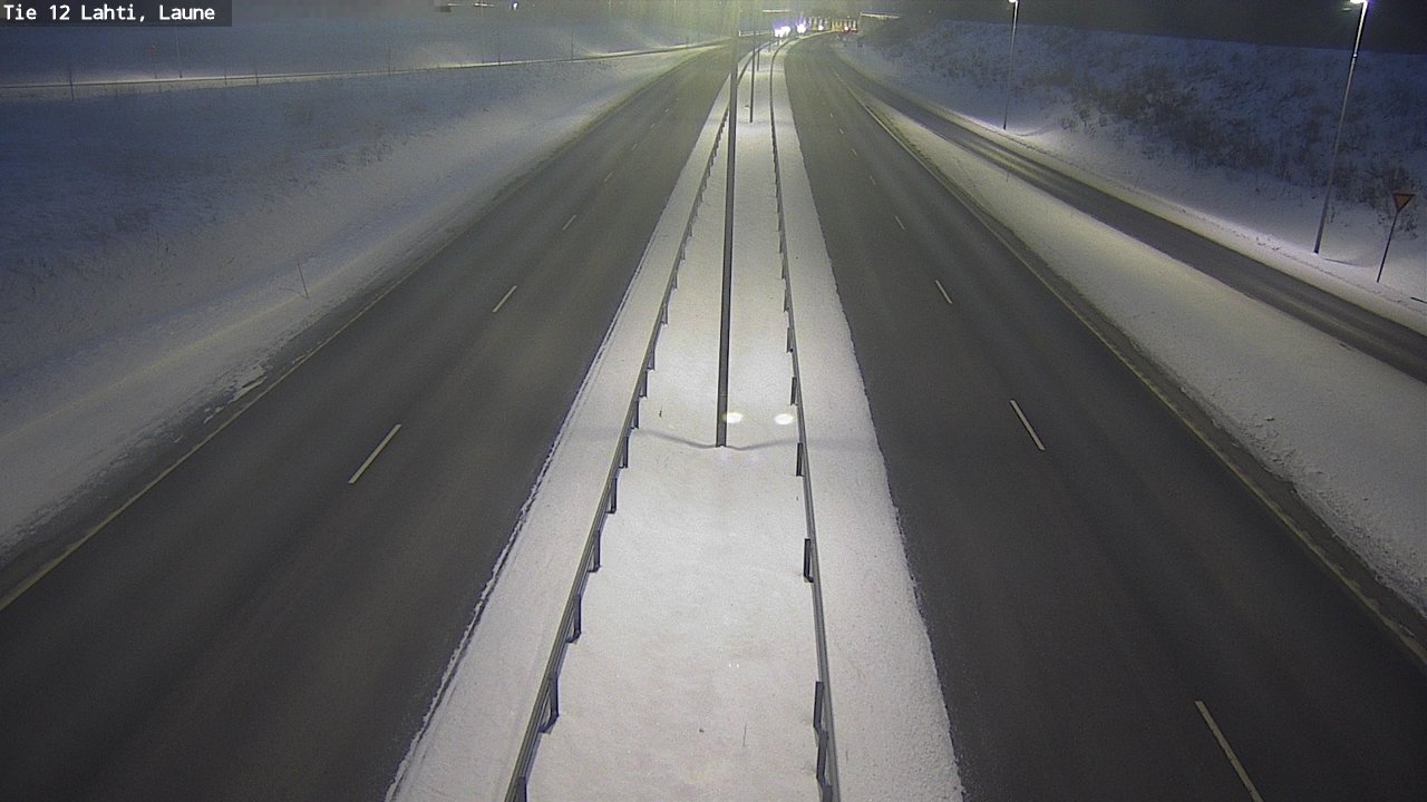 Weather Camera Image Road 12 Lahti, Laune, Lahti, Päijät-Häme