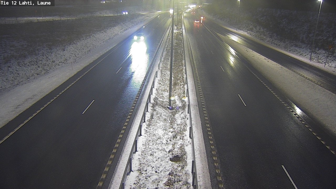 Weather Camera Image Väg 12 Lahtis, Laune, Lahti, Päijät-Häme