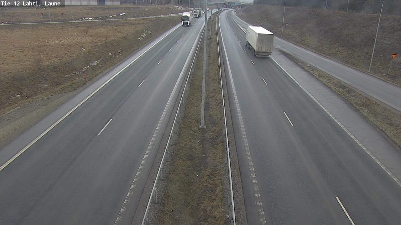 Weather Camera Image Väg 12 Lahtis, Laune, Lahti, Päijät-Häme