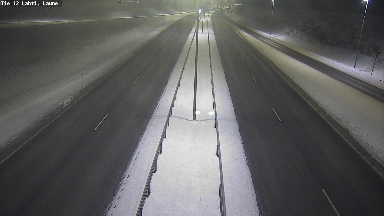 Weather Camera Image Road 12 Lahti, Laune, Lahti, Päijät-Häme