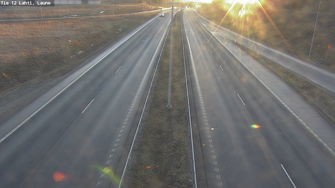 Weather Camera Image Road 12 Lahti, Laune, Lahti, Päijät-Häme