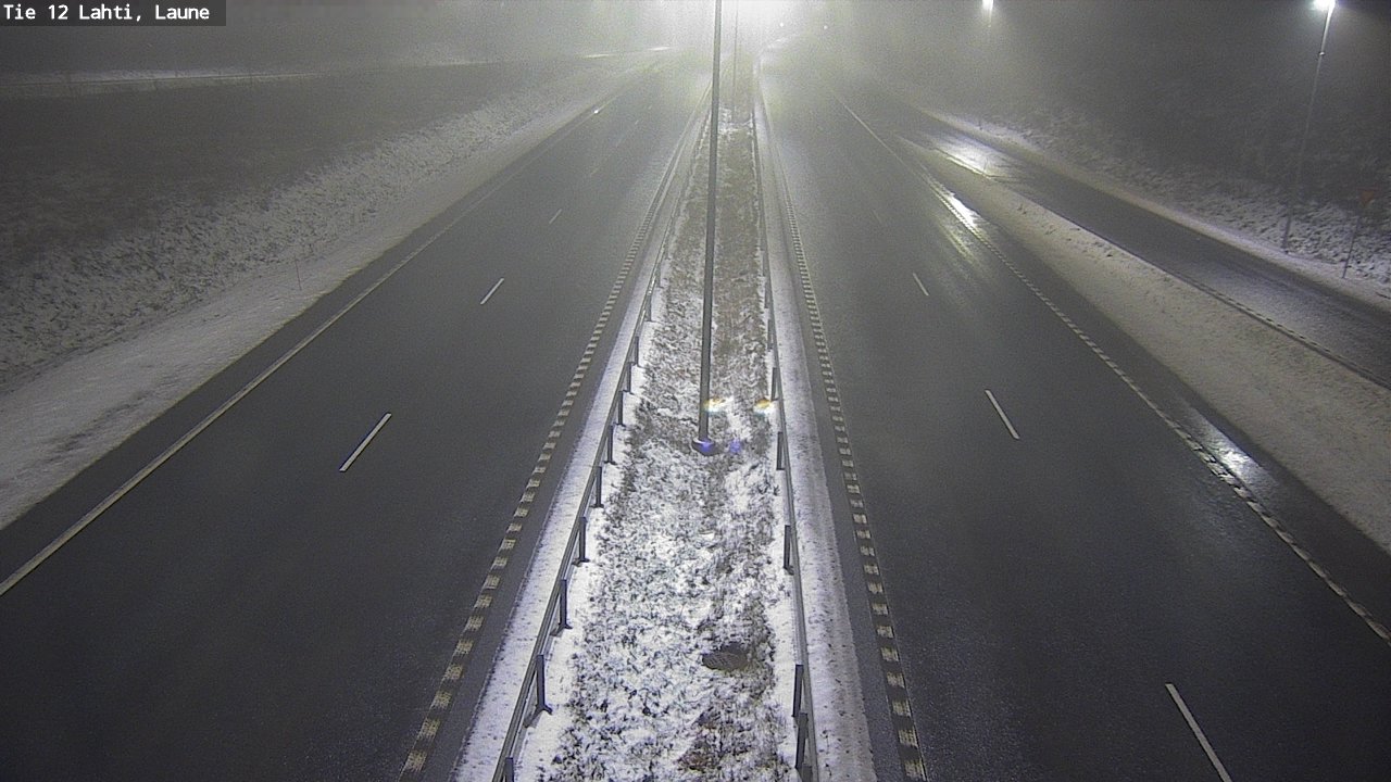 Weather Camera Image Väg 12 Lahtis, Laune, Lahti, Päijät-Häme