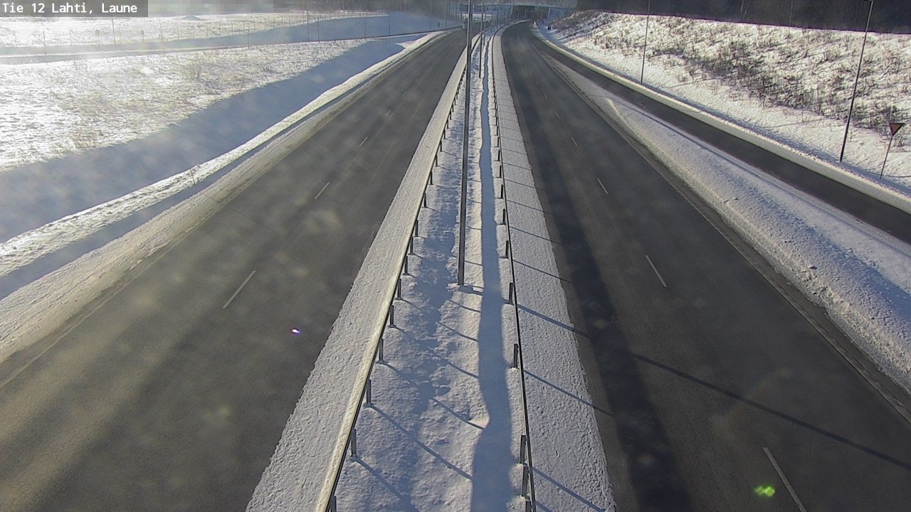 Weather Camera Image Road 12 Lahti, Laune, Lahti, Päijät-Häme