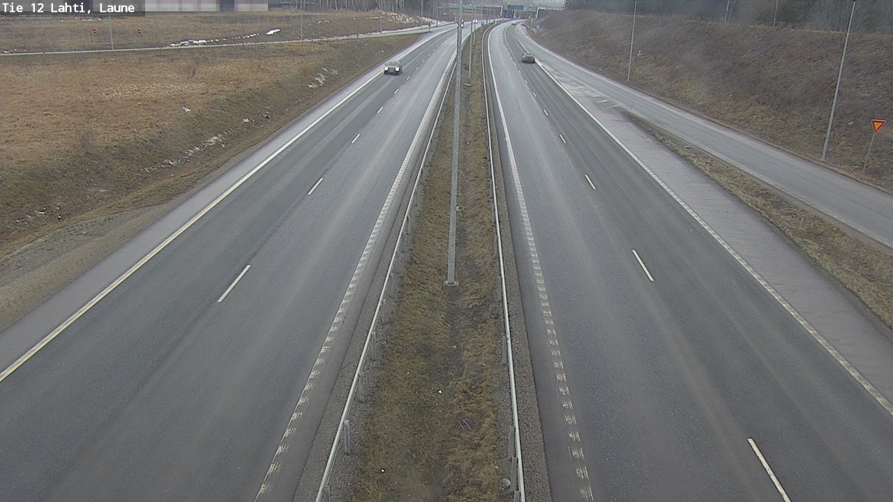 Weather Camera Image Väg 12 Lahtis, Laune, Lahti, Päijät-Häme