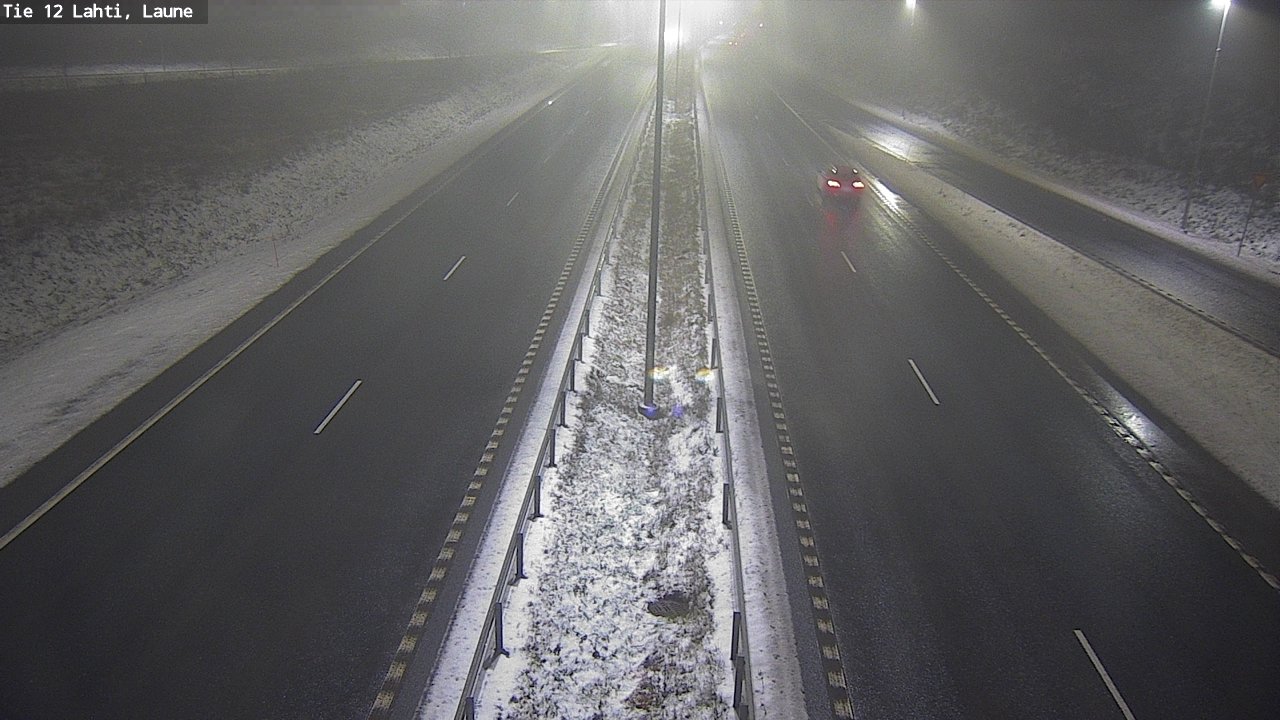 Weather Camera Image Väg 12 Lahtis, Laune, Lahti, Päijät-Häme