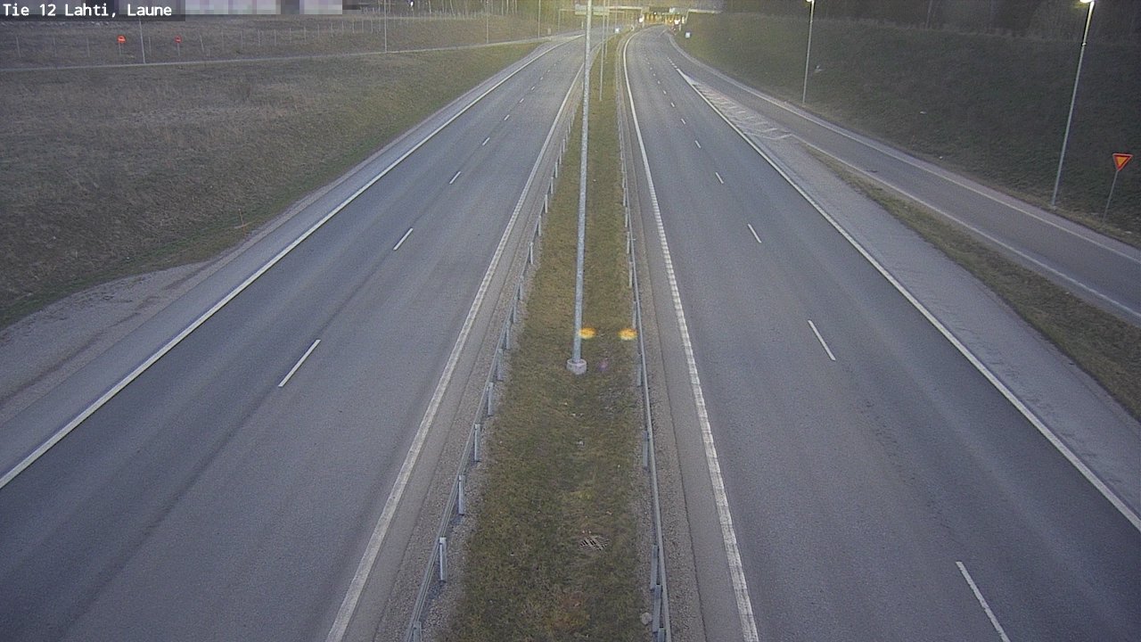 Weather Camera Image Väg 12 Lahtis, Laune, Lahti, Päijät-Häme