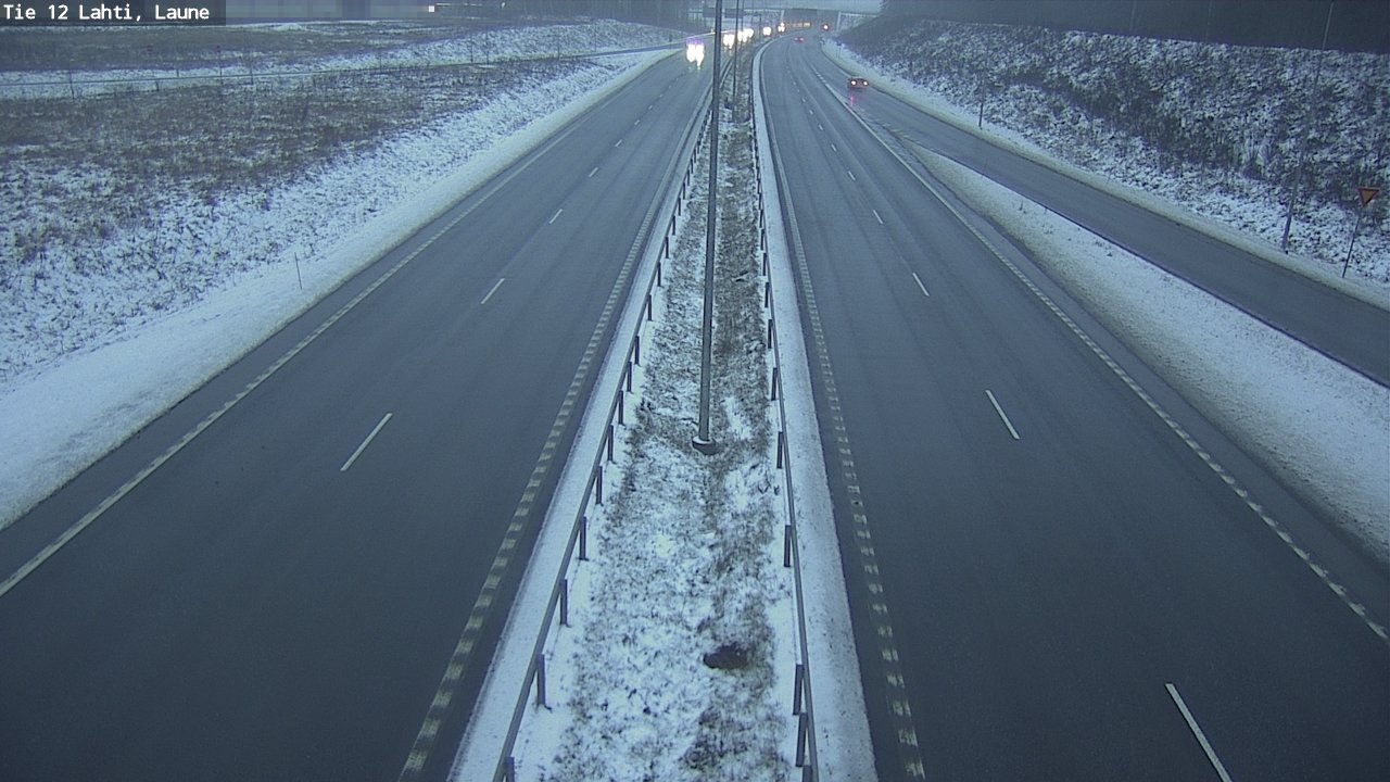 Weather Camera Image Väg 12 Lahtis, Laune, Lahti, Päijät-Häme